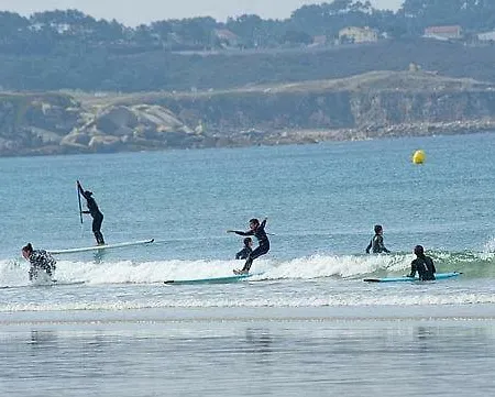 Privatunterkunft Casa Los Amigos Del Surf Praia Das Furnas Porto do Son